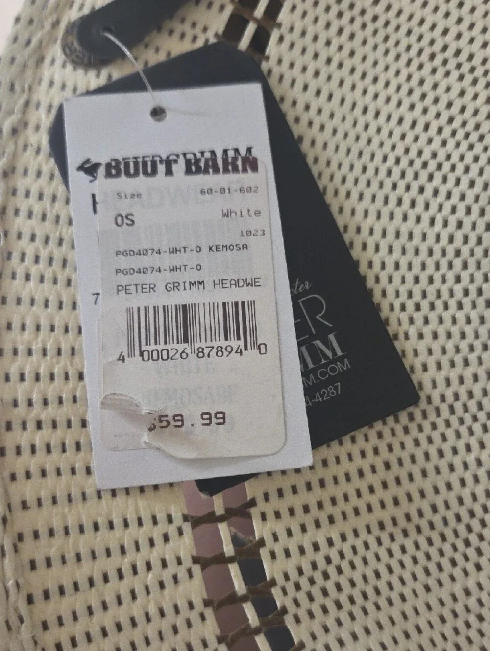Boot Barn Peter Grimm Hat